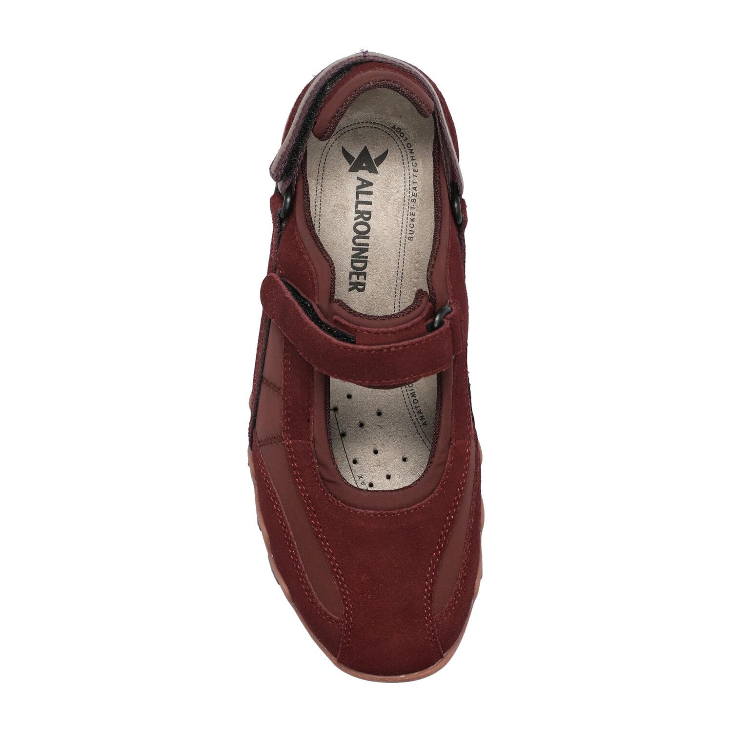 Ballerines femme modèle Niro bordeaux - Mephisto